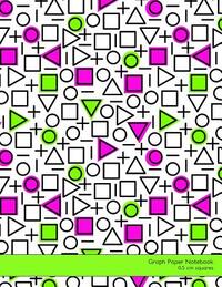 Graph Paper Notebook 0.5 CM Squares: 8.5x11 Notebook Not eBook with Neo-Memphis Cover, Graph Paper Notebook with 0.5 CM Squares, Ideal for Math, Handw