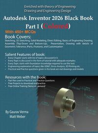 Autodesk Inventor 2026 Black Book Part I