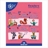 Phonic Books Dandelion Readers Vowel Spellings Level 3 (Four to five vowel teams for 12 different vowel sounds ai, ee, oa, ur, ea, ow, b'oo't, igh, l'oo'k, aw, oi, ar)