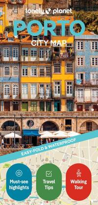 Lonely Planet Porto City Map