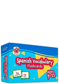 Spanish Vocabulary Flashcards for Ages 9-11 (with Free Online Audio)