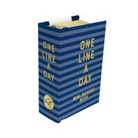 Navy Stripes Mini One Line a Day