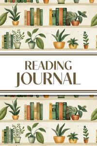 Reading Journal (Bookshelves with Greenery)