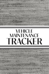 Vehicle Maintenance Tracker (Textured Paper Charcoal)