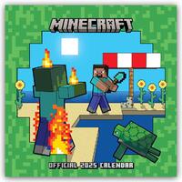 Official Minecraft Square Calendar 2025