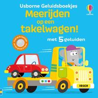 Meerijden op een takelwagen!