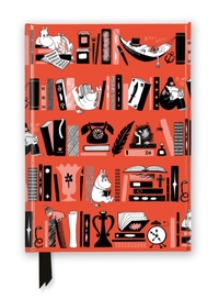 Moomin Bookshelves (Foiled Journal)