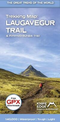 Trekking Map: Iceland's Laugavegur Trail (& Fimmvorduhals Trail)