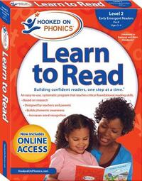 Hooked on Phonics Learn to Read - Level 2, 2: Early Emergent Readers (Pre-K Ages 3-4)