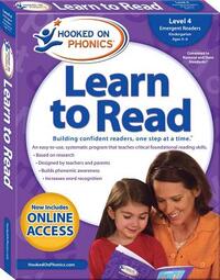 Hooked on Phonics Learn to Read - Level 4: Emergent Readers (Kindergarten Ages 4-6)