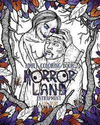 Adult Coloring Book Horror Land