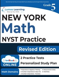 New York State Test Prep: 5th Grade Math Practice Workbook and Full-length Online Assessments: NYST Study Guide