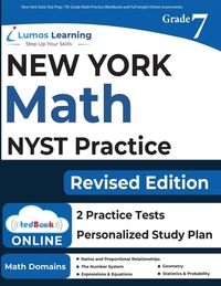 New York State Test Prep: 7th Grade Math Practice Workbook and Full-length Online Assessments: NYST Study Guide