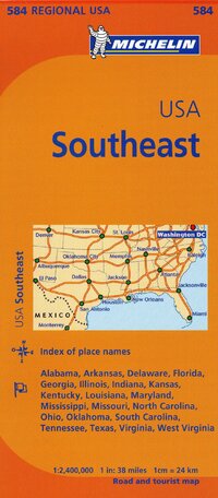 Michelin Map Southeast U.S.