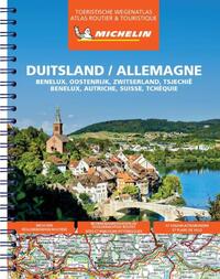 Michelin Wegenatlas Duitsland, Benelux, Oostenrijk, Zwitserland, Tsjechië