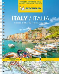 Italy - Tourist and Motoring Atlas (A4-Spiral)