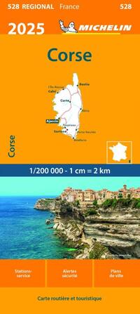 Michelin 528 Corsica / Corse 2025