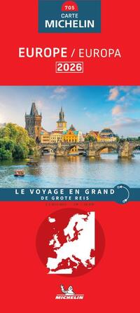 Michelin Wegenkaart 705 Europa 2026