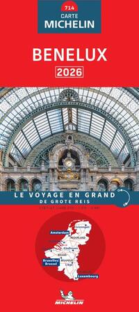 Michelin Wegenkaart 714 Benelux 2026