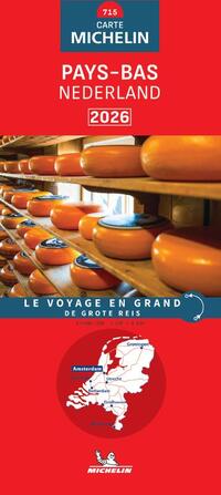 Michelin Wegenkaart 715 Nederland 2026