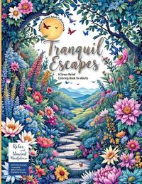 Nature-Themed Adult Coloring Book Tranquil Escapes