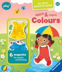 Ravensburger Play+ Infant & Toddler - My First Magnetic Book: Match and Learn Colours