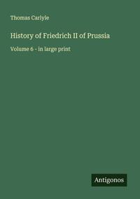 History of Friedrich II of Prussia