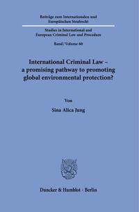 International Criminal Law - a promising pathway to promoting global environmental protection?