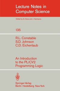 An Introduction to the PL/CV2 Programming Logic | Boek | 9783540114925 ...