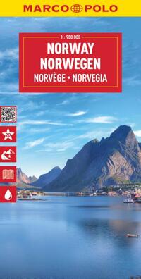 Marco Polo Wegenkaart Noorwegen