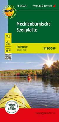 Mecklenburg Lake District, adventure guide 1:180,000, freytag & berndt, EF 0046