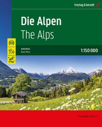 Alps road atlas