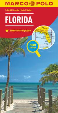 Marco Polo Wegenkaart Florida
