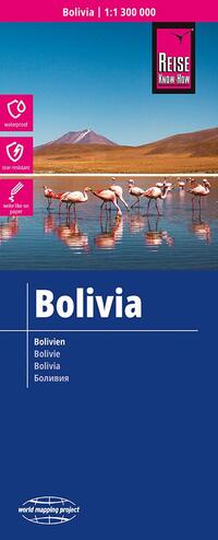 Reise Know-How Landkarte Bolivien / Bolivia 1:1.300.000