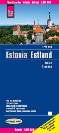 Reise Know-How Landkarte Estland 1 : 275.000