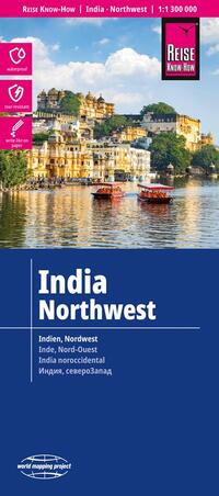 India Northwest Map