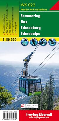 Semmering - Rax - Schneeberg - Schneealpe 1 : 50 000. WK 022