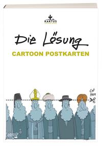 Cartoon Postkarten - Die Lösung