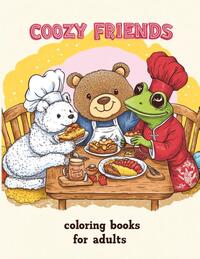 Cozy Friends Coloring Book for Adults