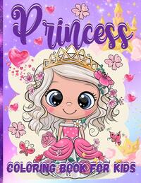 Princess Coloring Book For Girls