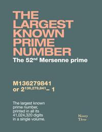 The largest known prime number