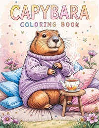 Capybara Coloring Book