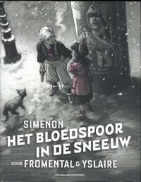 Het bloedspoor in de sneeuw