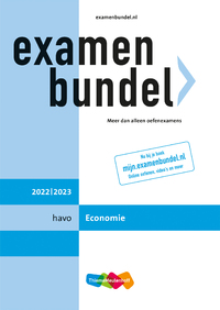 Examenbundel havo Economie 2022/2023