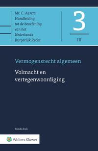 Asser 3-III Volmacht en vertegenwoordiging