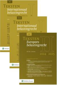 Teksten Internationaal & Europees belastingrecht