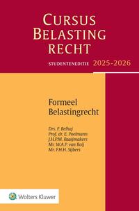 Studenteneditie Cursus Belastingrecht Formeel Belastingrecht 2025-2026