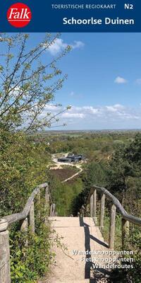 Falk Regiokaart Schoorlse Duinen
