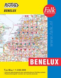 Falk Autokaart Benelux Routiq