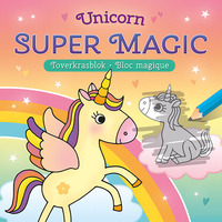 Unicorn Super Magic Toverkrasblok / Unicorn Super Magic Bloc Magique